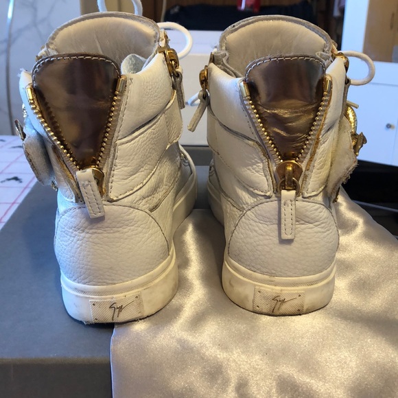 Giuseppe Zanotti London tr Donna Bianco sneakers - Picture 5 of 8
